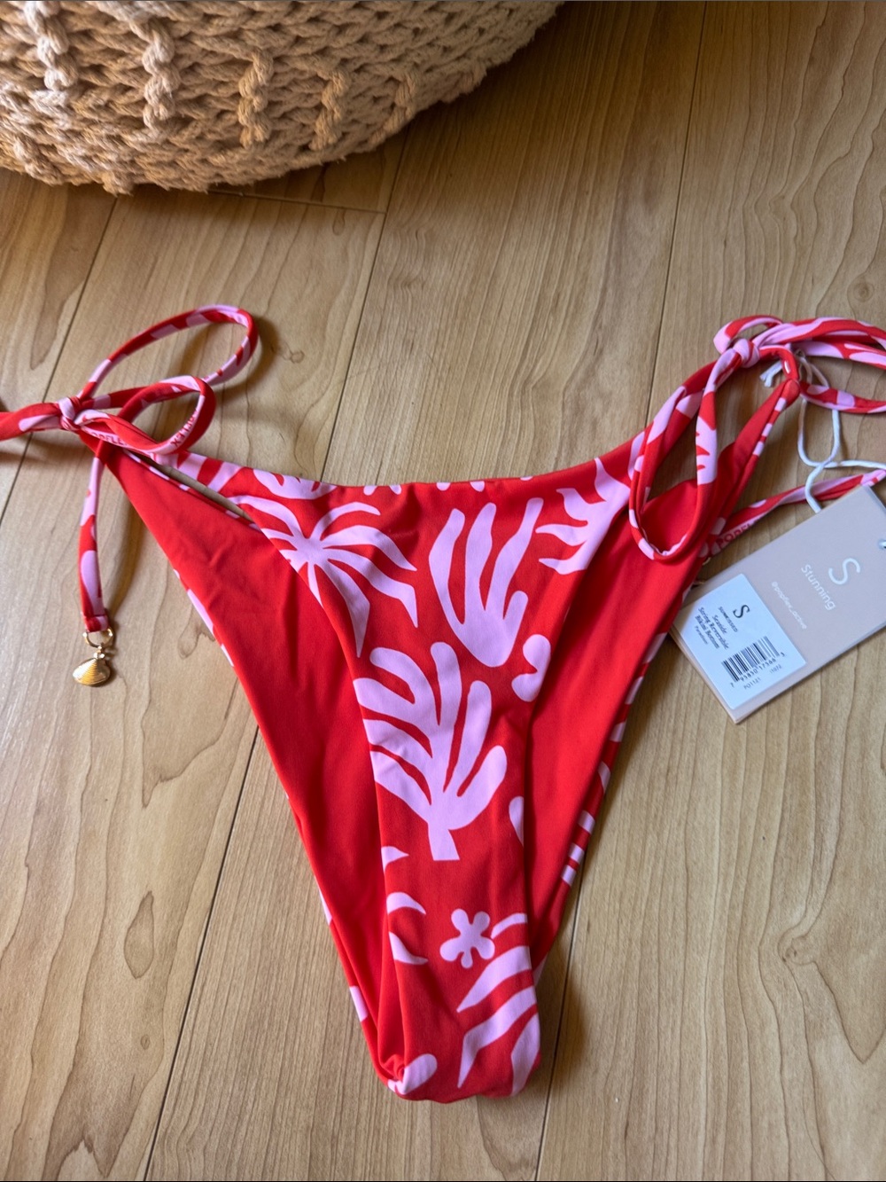 POPFLEX Seaside Stringe Reversible Bikini Bottom